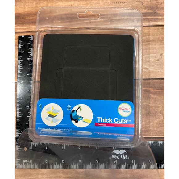 HTF Gently Used 22212 Ellison Design Thick Cuts Envelope Die Cut - Picture 3 of 5